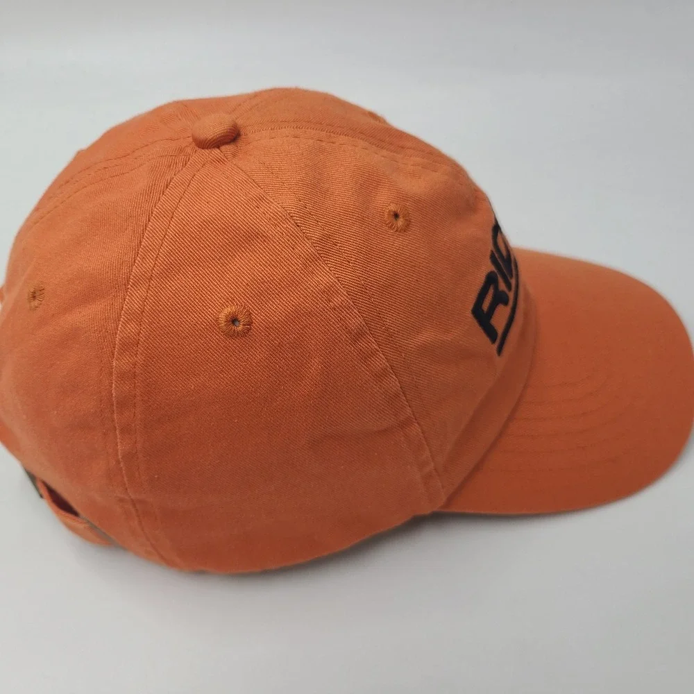 Ridgid Hat Strapback Orange Black Tool Brand Construction Workwear Casual Men